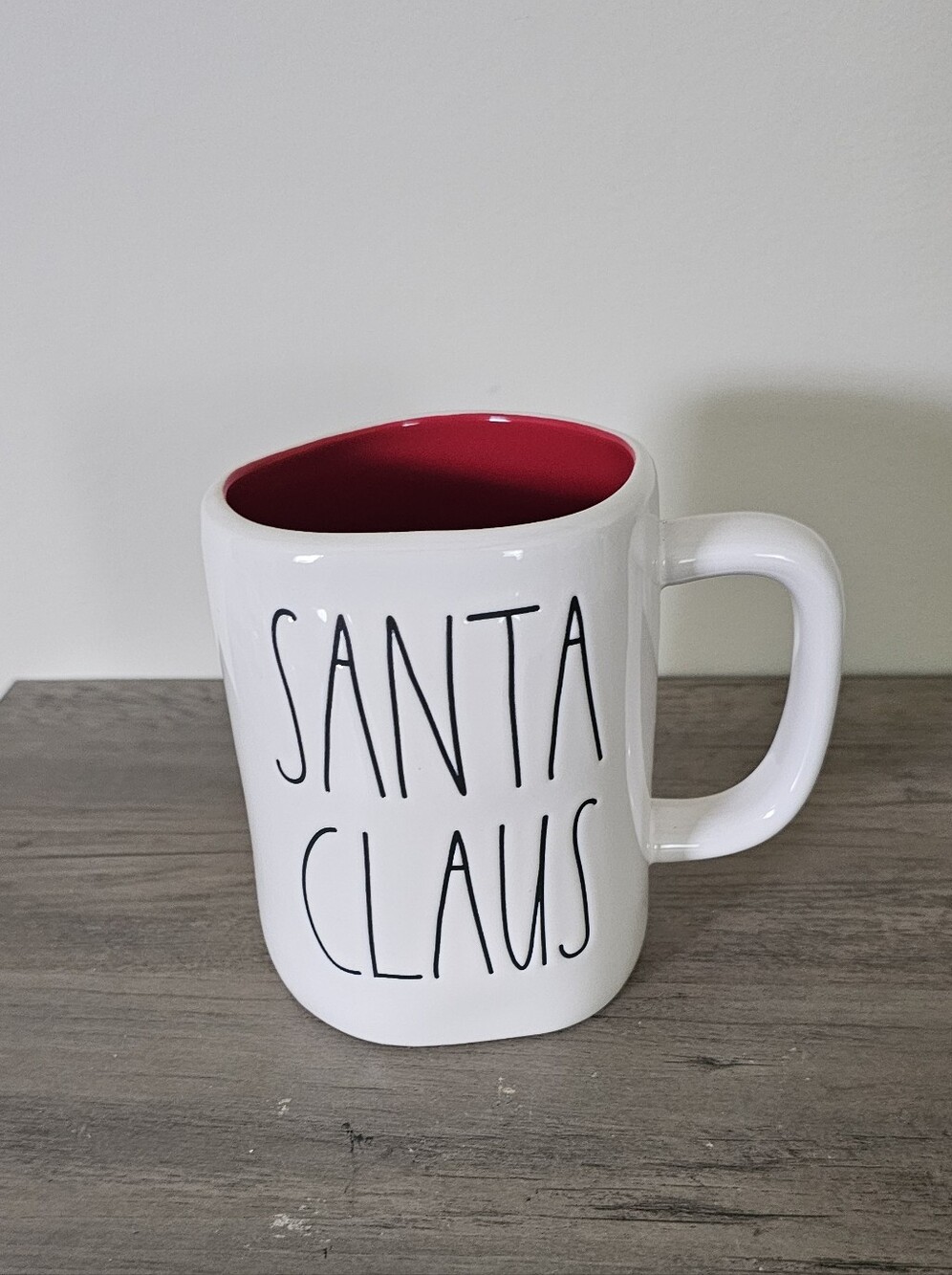 Santa Claus Christmas Mug Holiday Cup Rae Dunn